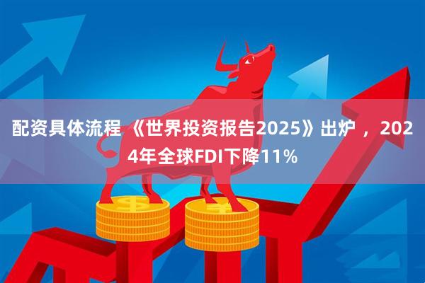 配资具体流程 《世界投资报告2025》出炉 ，2024年全球FDI下降11%